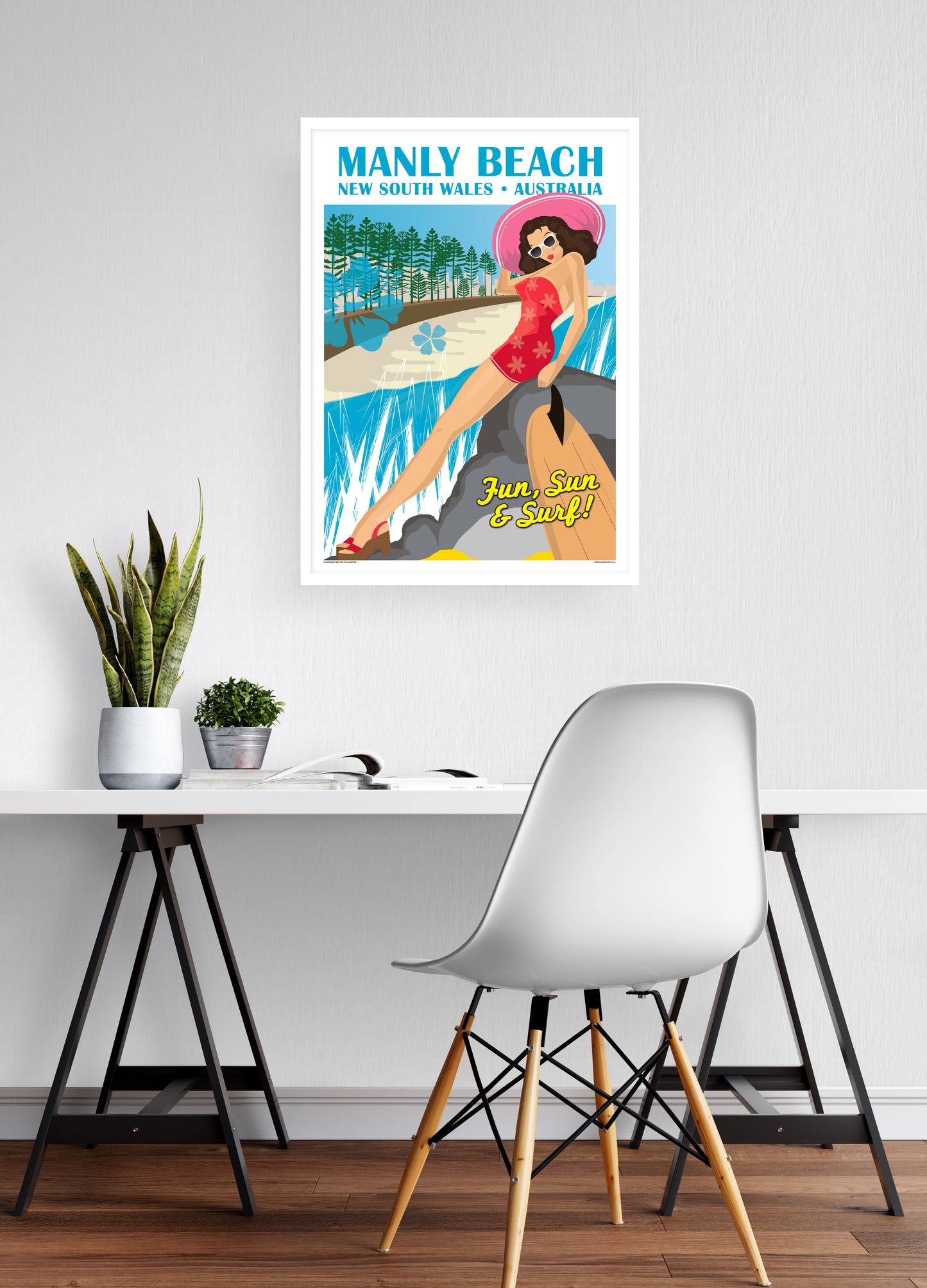 Surfer Girl In Hat – Manly Beach