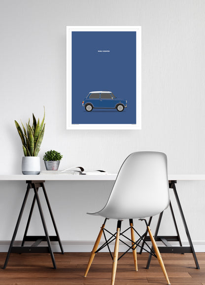 Mini Cooper Blue