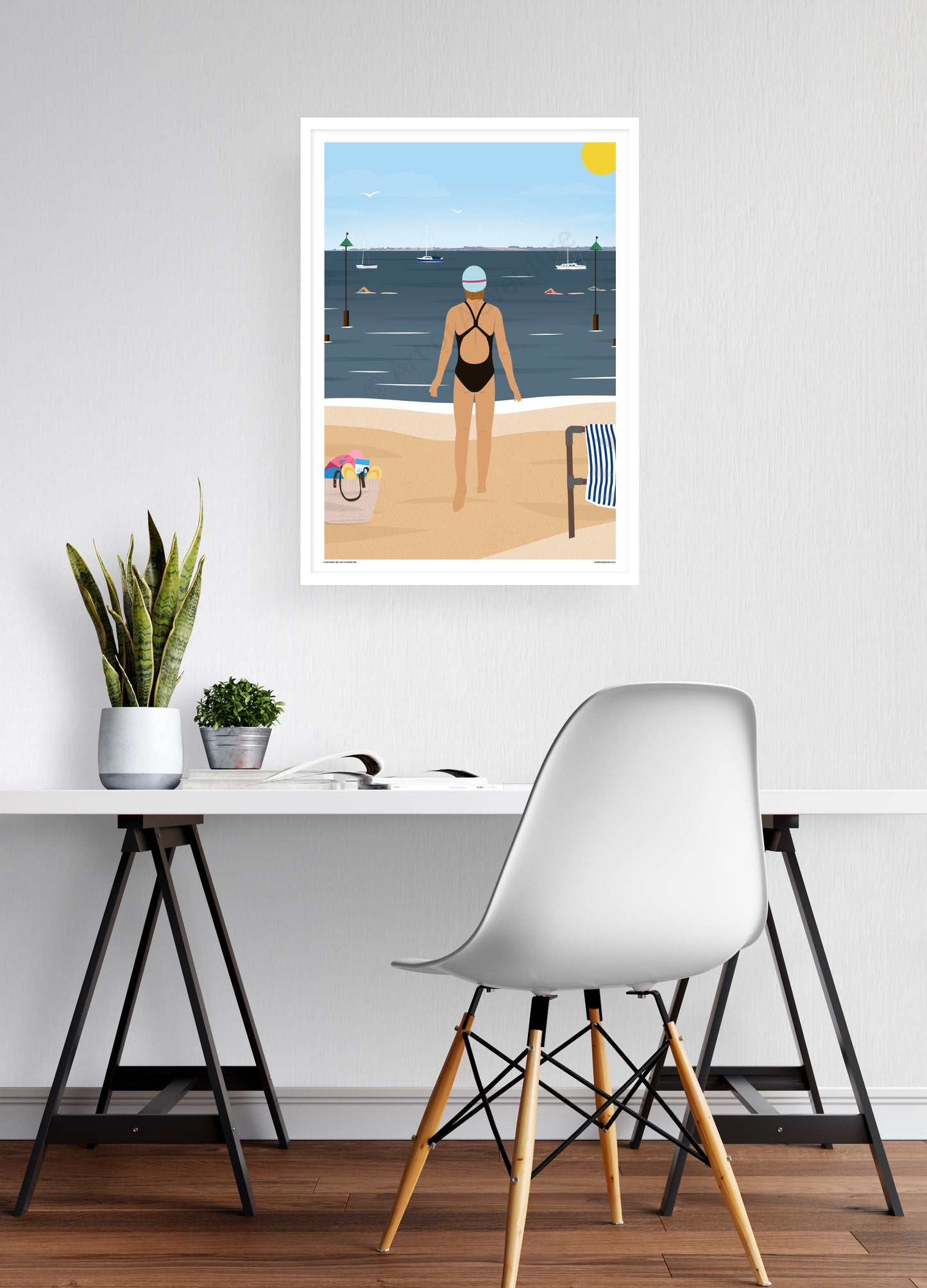 Swimmers – Thames Estuary