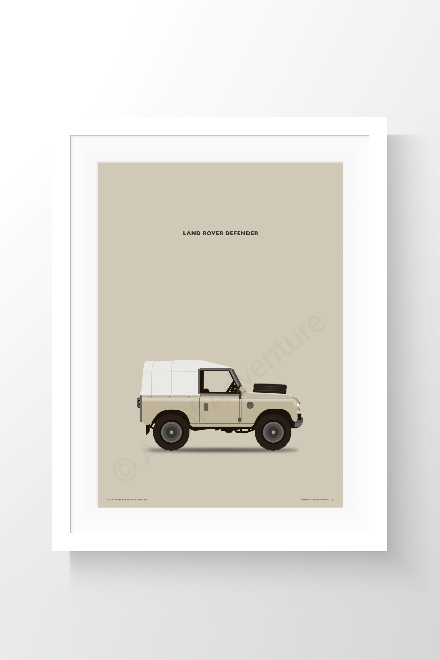 Land Rover Defender Sand - Art of Adventure