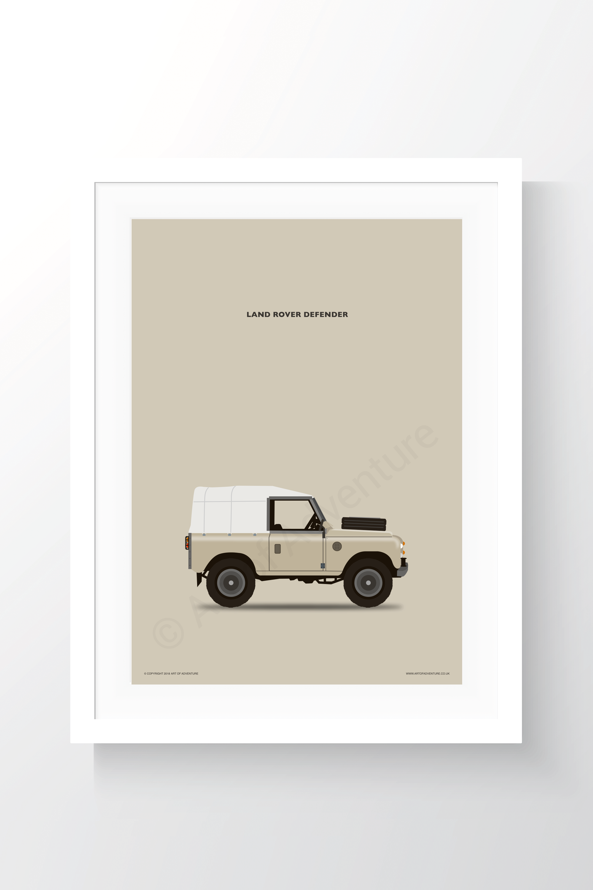 Land Rover Defender Sand - Art of Adventure