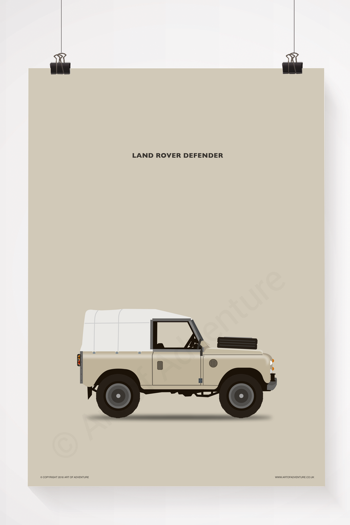 Land Rover Defender Sand - Art of Adventure