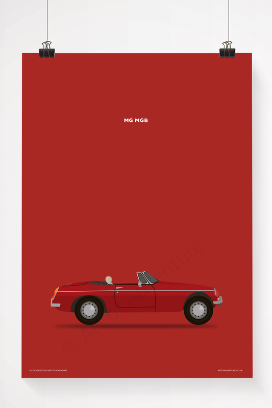 MG MGB Portrait