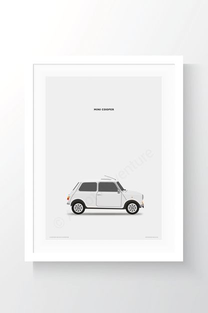 Mini Cooper White