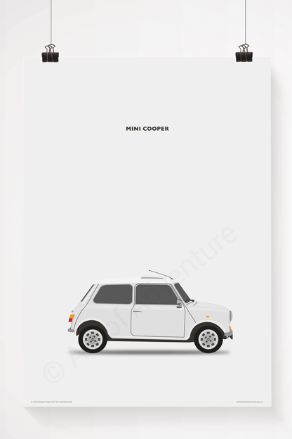 Mini Cooper White