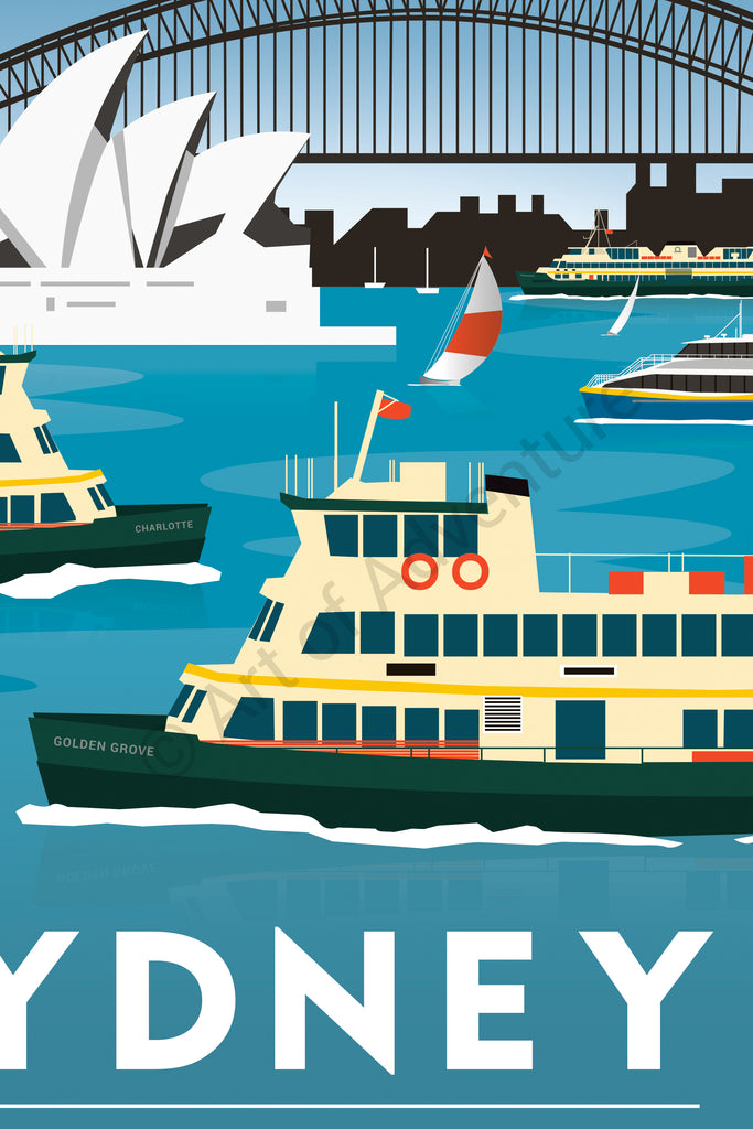Harbour Ferries Daytime – Sydney