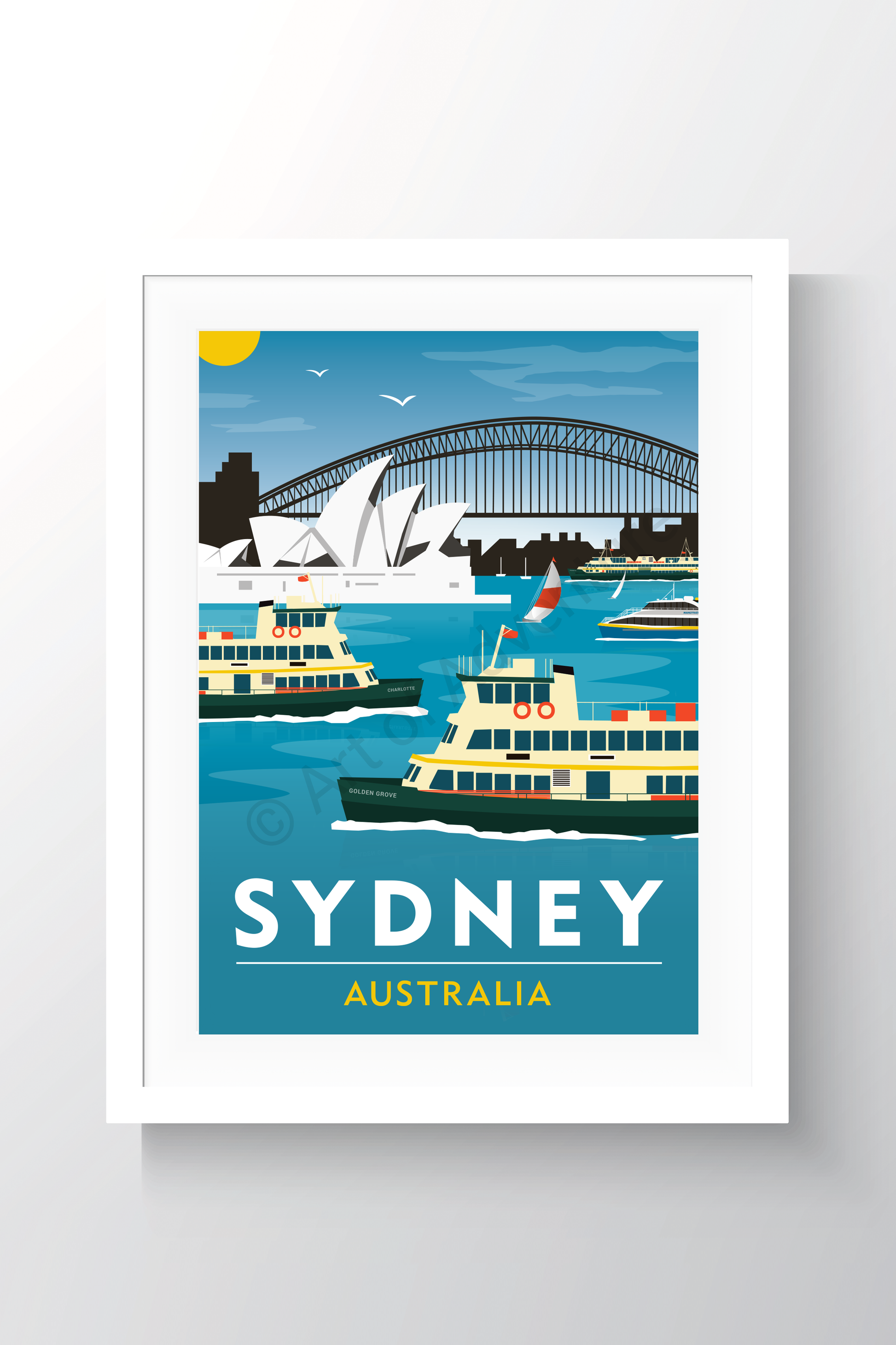 Harbour Ferries Daytime – Sydney - Art of Adventure