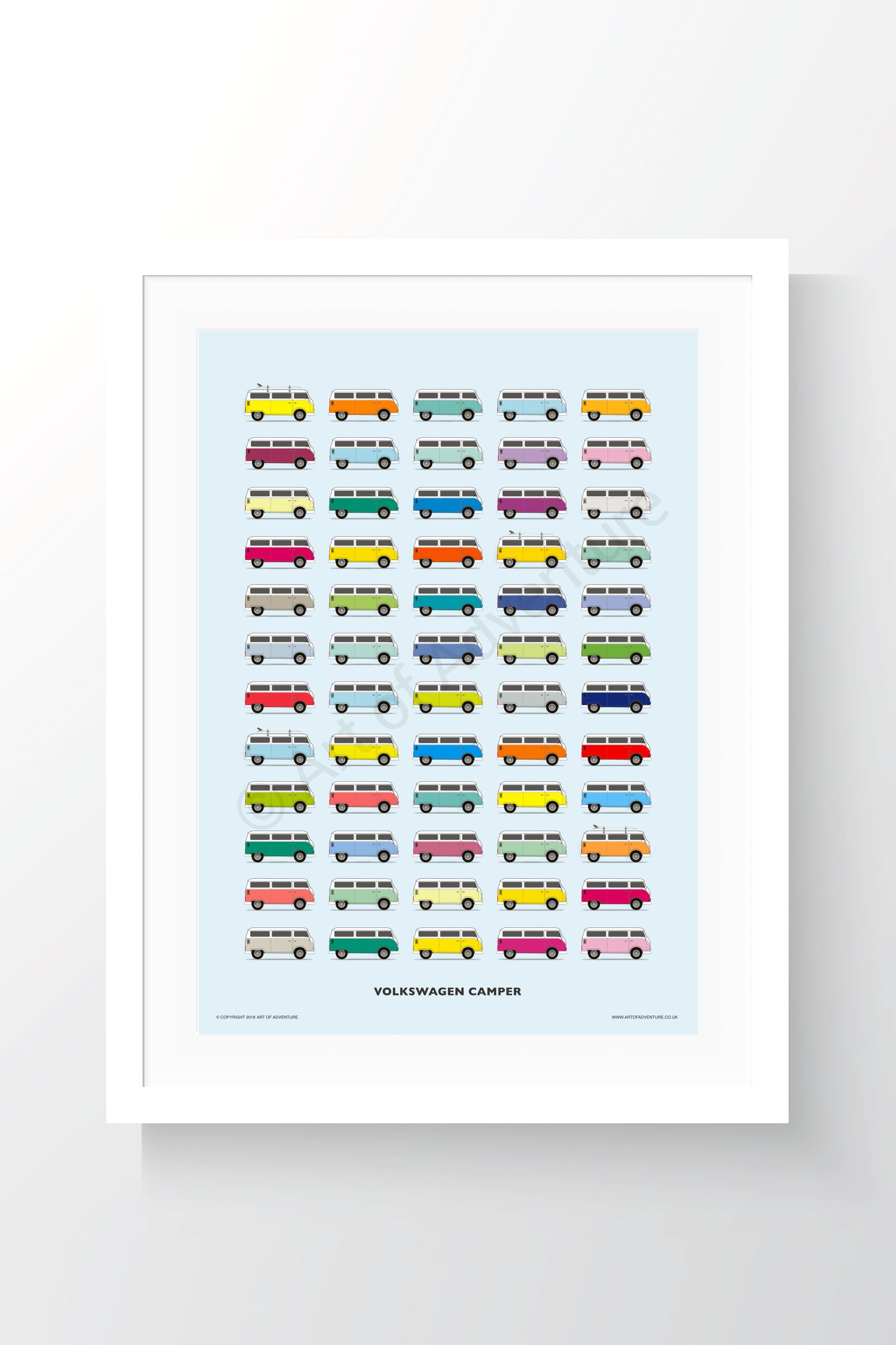 Volkswagen Campervan - Art of Adventure